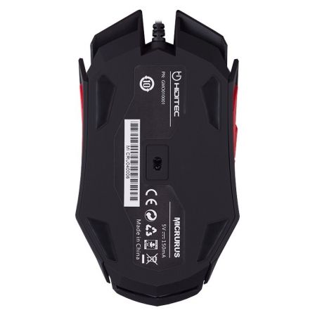 Hiditec Micrurus Ratón Gaming Láser 8100 DPI Negro/Rojo Hiditec Micrurus Ratón Gaming Láser 8100 DPI Negro/Rojo